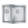 GROHE 31576SD1 Sink K700U 60-S 585 x 440mm sink right stainless steel, brushed