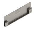 BLUM ABD.1009 outside cover cap MERIVOBOX, for printing, brushed inox