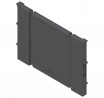 BLUM ZSI.010Q Orga Line cross divider profile 88mm grey