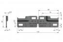 IF Libra H11 set for hanging L+P lower cabinets