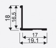SEVROLL 00080 angle K2 Decor 3m silver