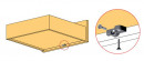 IF Connect drawer bottom support reinforcement gray