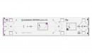 KES 005450 Dispensa Junior SLIM 640-728mm silver frame