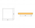 LED spot CIRAT 12V 3W white warm white