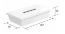 GOLLINUCCI Tissue box white