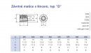 Screw nut with collar M5x10mm