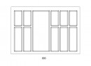 Sideboard Classico grainy white for StrongBox 80 (704 x 474 mm)