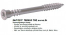 TK-RAPI-TEC Teraso Top 5,5x80mm T25 stainless steel
