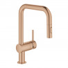 GROHE 32322DL2 Tap Minta U-spout pull-out shower brushed Warm Sunset