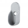 Oval coat rack holder with silver spikes