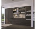 HAWA 27640 Folding Concepta 25 1250-1850mm black anodized left