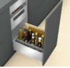 BLUM ZC7B0100S Ambia-line bottle set for LBX/MVX Indium gray IG-M