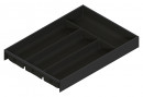 BLUM ZC7S450BS3 Ambia-line cutlery tray LBX/MVX, NL=450/W=300 carbon black CS-M