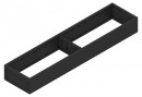 BLUM ZC7S450RS1 Ambia-line frame for LBX/MVX, NL=450/W=100 carbon black CS-M