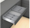 BLUM ZC7S500BS3 Ambia-line cutlery tray LBX/MVX, NL=500/W=300 carbon black CS-M