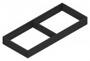 BLUM ZC7S500RS2 Ambia-line frame for LBX/MVX, NL=500/W=200 carbon black CS-M