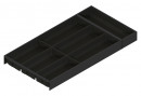 BLUM ZC7S600BS3 Ambia-line cutlery tray LBX/MVX, NL=600/W=300 carbon black CS-M
