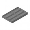 BLUM ZC7S600BS3 Ambia-line cutlery tray LBX/MVX, NL=600/W=300 carbon black CS-M