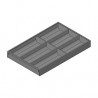 BLUM ZC7S600BS3 Ambia-line cutlery tray LBX/MVX, NL=600/W=300 Indium gray IG-M