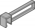 BLUM ZC7U10F0 Ambia-line  division for cross rail LBX pure carb. black CS-M