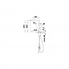 BLANCO 526947 Tap FONTAS-S II white soft silgranit®-look
