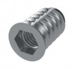 Screw nut with collar BU36 M6x10mm
