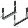 K-BLUM SpaceTower Legrabox C Free, karbon black CS-M, KB-450 mm