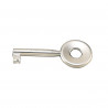 HETTICH 44563 key type 27, matte nickel, length 64mm