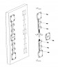 StrongLine Doors brace max. 2250mm black