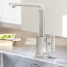 GROHE 31255DC0 Tap Eurocube L-outlet supersteel