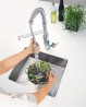 GROHE Kitchen Tap Eurocube shower spring supersteel 31395DC0