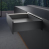 HETTICH 9305742 lighting cover profile for AvanTech YOU anthracite, max 650mm