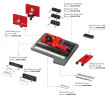 IF-Triade Mini, Triade and Triade Maxi complete set of drilling fixtures