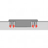 HETTICH 9094456 Sensys 8676 loaded 110° door 10mm, 52x5.5 PTO dowel