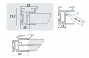 S-profile S10N silver elox 2,7m