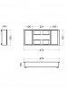 StrongIn organizer for jewelery and watches in a wardrobe drawer 500mm
