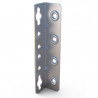 Bed connecting fittings 128x25x25x1.5mm