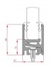 TERNO lower glass attachment 1776/A 1.5m