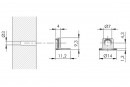 IF-shelf support Maori 12 corpus part nickel (100 pcs.)