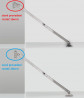 HETTICH 13235 Folding fittings KH 250 mm