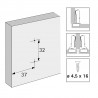 HETTICH 9313860 washer Novisys D=0 screw