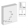 HETTICH 9313860 washer Novisys D=0 screw
