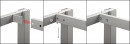 STRONG base EC5508 50x50/800 silver