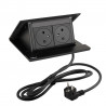 LEGRAND PopUp, 2x230V, black matt