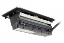 LEGRAND PopUp, 3x230V, 1x USB A/C, brushed aluminum