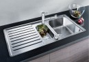 BLANCO 523665 Sink Classic Pro 6S-IF stainl.steel InFino silk gloss with eccent.