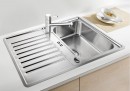 BLANCO 523661 Sink Classic Pro 45S-IF stainl.steel InFino silk gloss+eccent.
