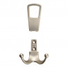 TULIP Hook Ener brushed nickel + screws