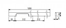 TULIP Handle Kira 1024 stainless steel imitation
