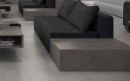 ABS edge tape without glue F187 ST9 Concrete Chicago Dark Grey, 23/0,8 mm